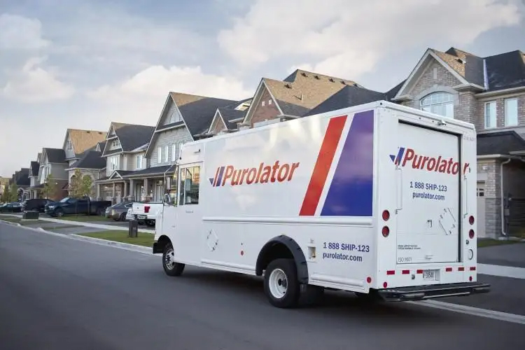 Purolator delivery services