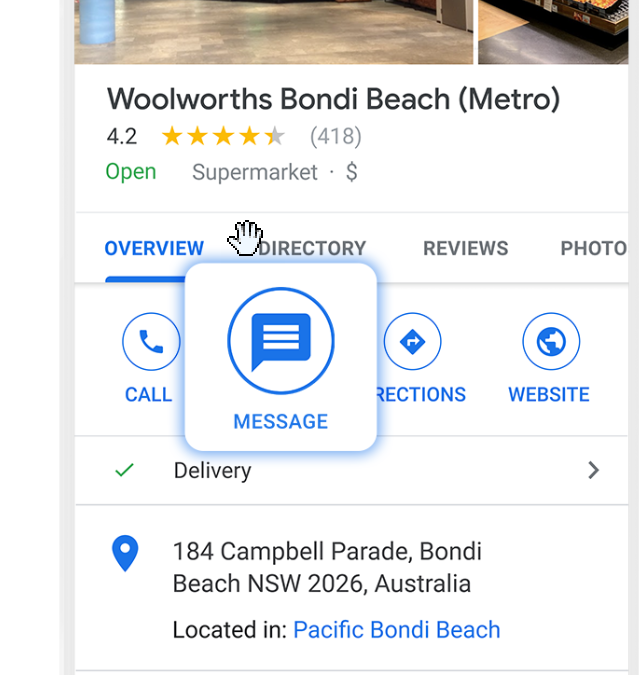 Google Expands Business Messaging Features to Maps & Search