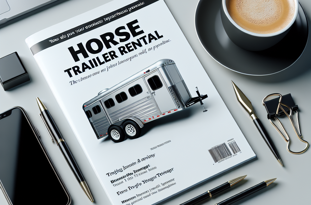 9 Proven Digital Marketing Strategies for Horse Trailer Rental